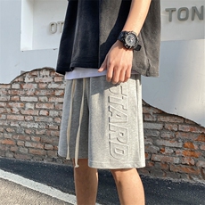 2025夏潮ins休闲卫裤男时尚五分短裤A061-DK356-P35控45，男装牛仔裤，电商A061-1