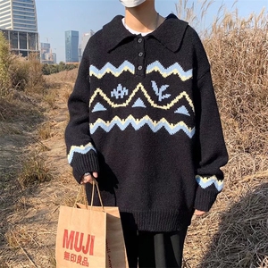 2023冬季新款韩版潮流男毛衣M130P48图片