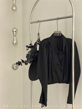 醋酸纤维慵懒裁剪韵味衬衫+H型显瘦开叉半裙，女装衬衫，GN