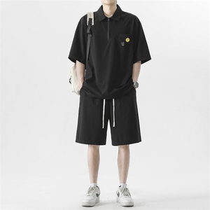 短袖t恤夏季时尚青少年男生休闲运动套装TZ22-特批-70图片