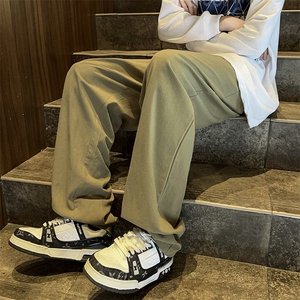 日系潮牌工装长裤男士休闲裤2023夏季薄款宽松直筒裤 K7137-P34图片