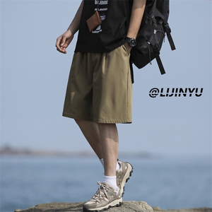 清凉舒适休闲透气短裤夏季清爽超薄休闲冰丝裤  DK516特批15控39图片