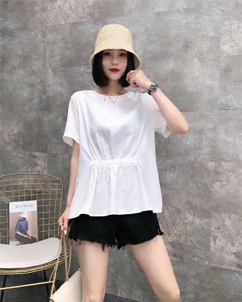 【现货】夏装新款铜氨丝面料小衫,女装,瑞丽E人