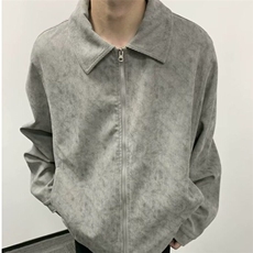 【有货】DS20-P75灯芯绒外套男士休闲宽松痞帅美式复古拉链夹克，男装夹克，星座603-2