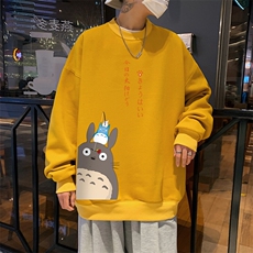 ！大码长袖t恤男印花加绒加厚圆领卫衣男WY278-P28加绒款-P33，男装卫衣，电商B371