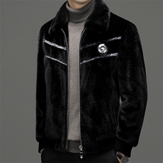 SNNJDR22023秋冬新款男士休闲金貂绒长袖加厚保暖夹克外套P330，男装背心/马甲，电商B360