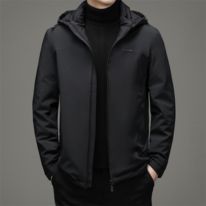 CXYF59531钱塘2020-2中年男士冬季厚款保暖休闲连帽羽绒服P180图片