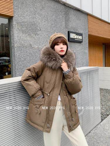 大毛领羽绒服，女装羽绒服，幸运阁