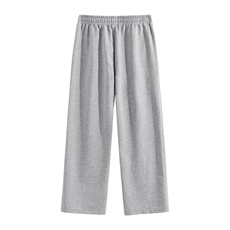 2025年夏季长裤中腰直筒型直筒裤系绳微弹通220G针织直筒裤，男装休闲裤，初己品牌服饰全品类供货