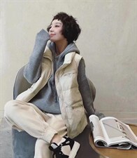 无袖马甲，女装马甲，兜火