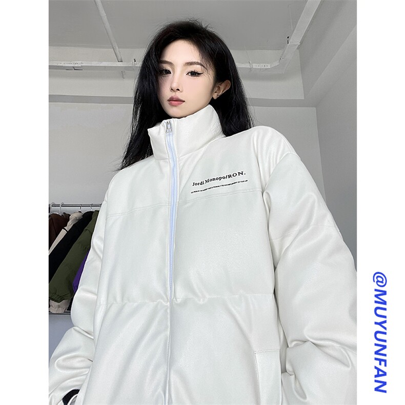 情侣秋冬季短款棉衣外套羽绒棉服立领港风保暖面包服M083-P100,男装棉衣,电商A021