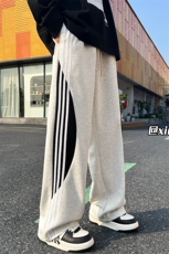 XZ616秋季新款重磅华棉撞色拼接织带休闲长裤TY1075特P35控68，男装休闲裤，星座512A（原616）