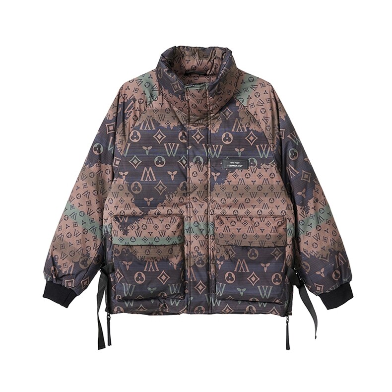 2025新款男士高品质90白鸭绒宽松立领加厚休闲羽绒服S121/P325，男装羽绒服，电商A221-2