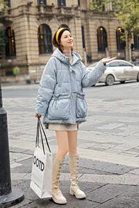 新款羽绒服，派克图片