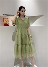 夏季新款韩版连衣裙，女装连衣裙，起奢(7F)