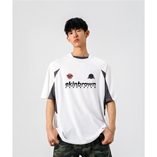 速干运动美式投篮街头印花球服大码M-5XL短袖T恤男DX78028P50控78，男装T恤，星座226-1