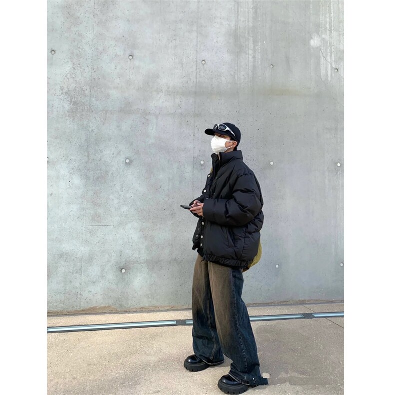 新款潮流宽松学生男装棉袄外套棉服男款Y1122-P105,男装棉衣,星座1109-3