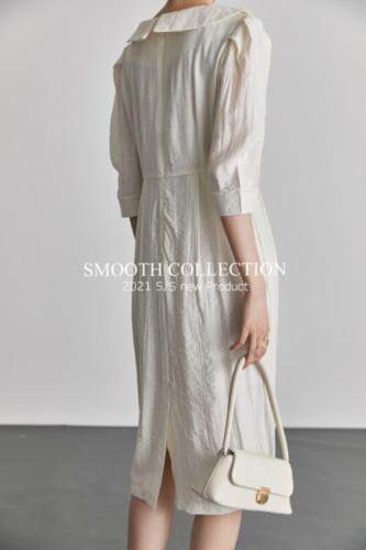 半袖连衣裙sm，女装连衣裙，SMOOTH