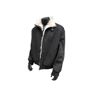 美式复古座山雕毛领外套男潮牌设计感痞帅夹克棉服潮M7810-P85图片