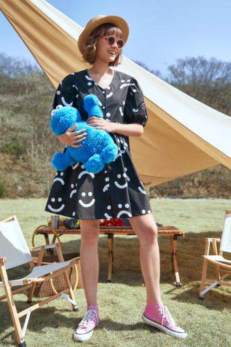 夏季新品，笑脸连衣裙，女装连衣裙，AIMEEWQ