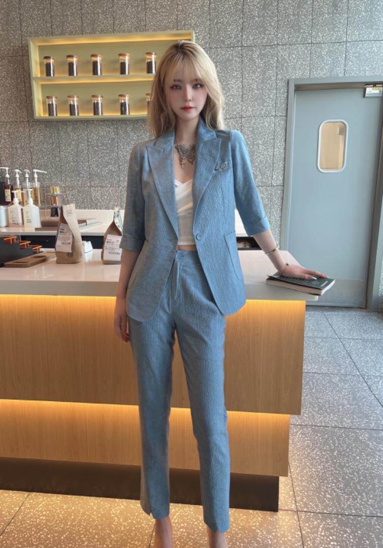 2022夏季新款套装，女装职业装，时尚名门