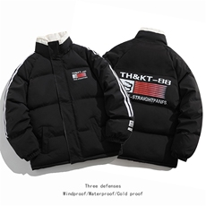 三防棉衣棉服小牛津覆膜面料冲锋棉袄面包服-1607A-P80【量大有差，男装棉衣，星座207