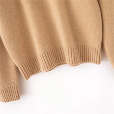 2025年秋季时尚百搭通勤简约休闲领袖镂空，女装羊绒衫，麦德绒