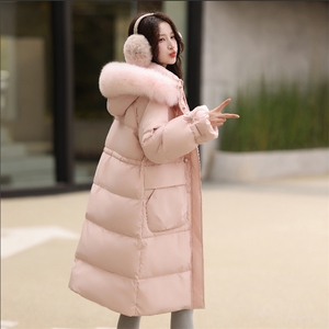 现货温柔风保暖加厚狐狸毛长款羽绒服2B153/2829/P435/K515图片