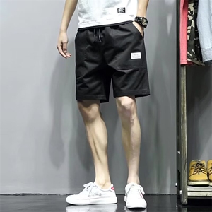 迷彩短裤男夏工装短裤宽松直筒五分中裤大码1001-1-DK9062-P33图片