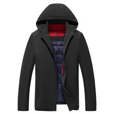 B5505钱塘2020-1冬季男士羽绒服高端90白鸭绒P205，男装羽绒服，钱塘207-1