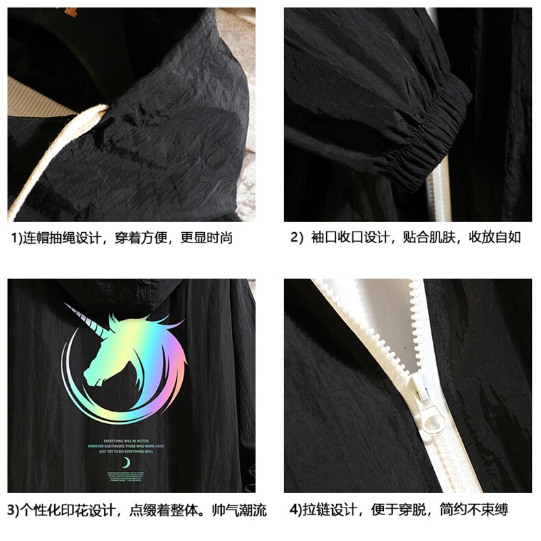 FS63138-P55薄款防晒衣男透气防紫外线钓鱼外套冰丝防晒服,男装夹克,电商A040A
