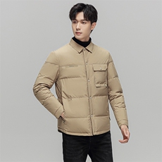 CH8626钱塘2020-2冬季新款商务休闲简约中年男士羽绒服P250，男装羽绒服，钱塘207-2