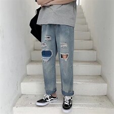 潮流春季牛仔裤男牛仔长裤A47P37，男装牛仔裤，星座1116-2