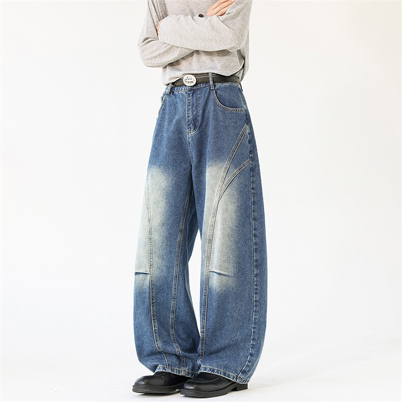 203-6K2597P53～春装新款美式弯刀水洗牛仔裤，男装牛仔裤，星座203-6(原电商259)