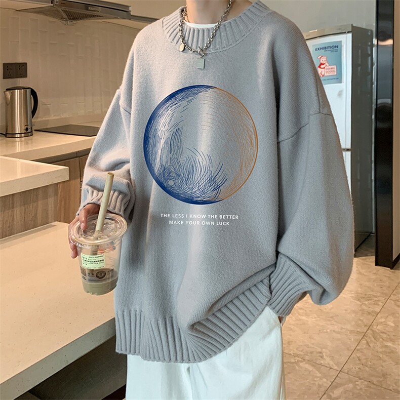 半高领毛衣男士大码针织衫男毛线衣男M18330-P45加绒款-P65,男装针织衫/毛衣,电商A040