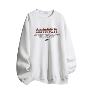 得物供货、复合重磅420克现货圆领卫衣宽松HD019-1-HMY261-P35图片