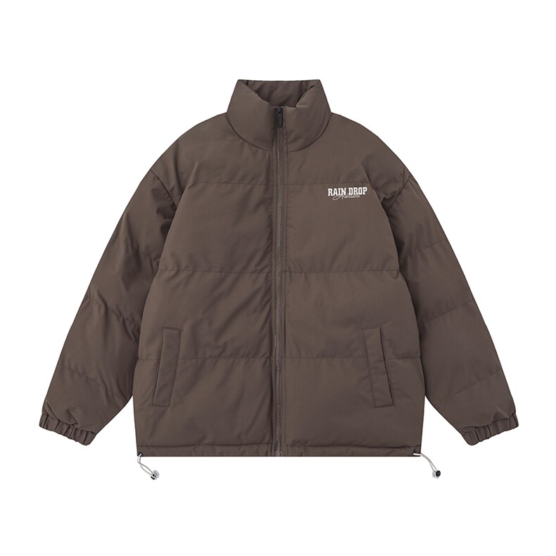 新款平铺冬季字母印花时尚百搭休闲立领棉服A247-MY8305P85控118,男装棉衣,电商A247-1