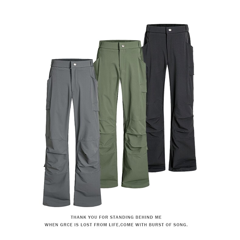 特批P70无差价秋季新款面料：锦纶89%氨纶11%K5999，男装休闲裤，电商A001-1