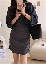 香丽迪网红chic高级感丝滑醋酸外披两件套，其它，香丽迪1