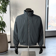 2025冬季高级感痞帅立领棉衣设计感潮流棉服25XM88288特批68，男装棉衣，电商A042