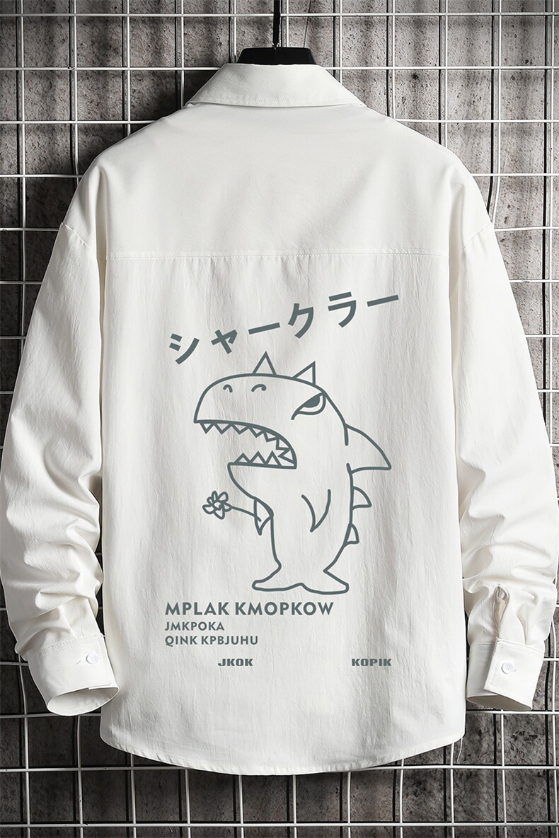 CS15092-P38长袖衬衫男士大码宽松衬衣男寸衫男寸衣,男装衬衫,电商A040A