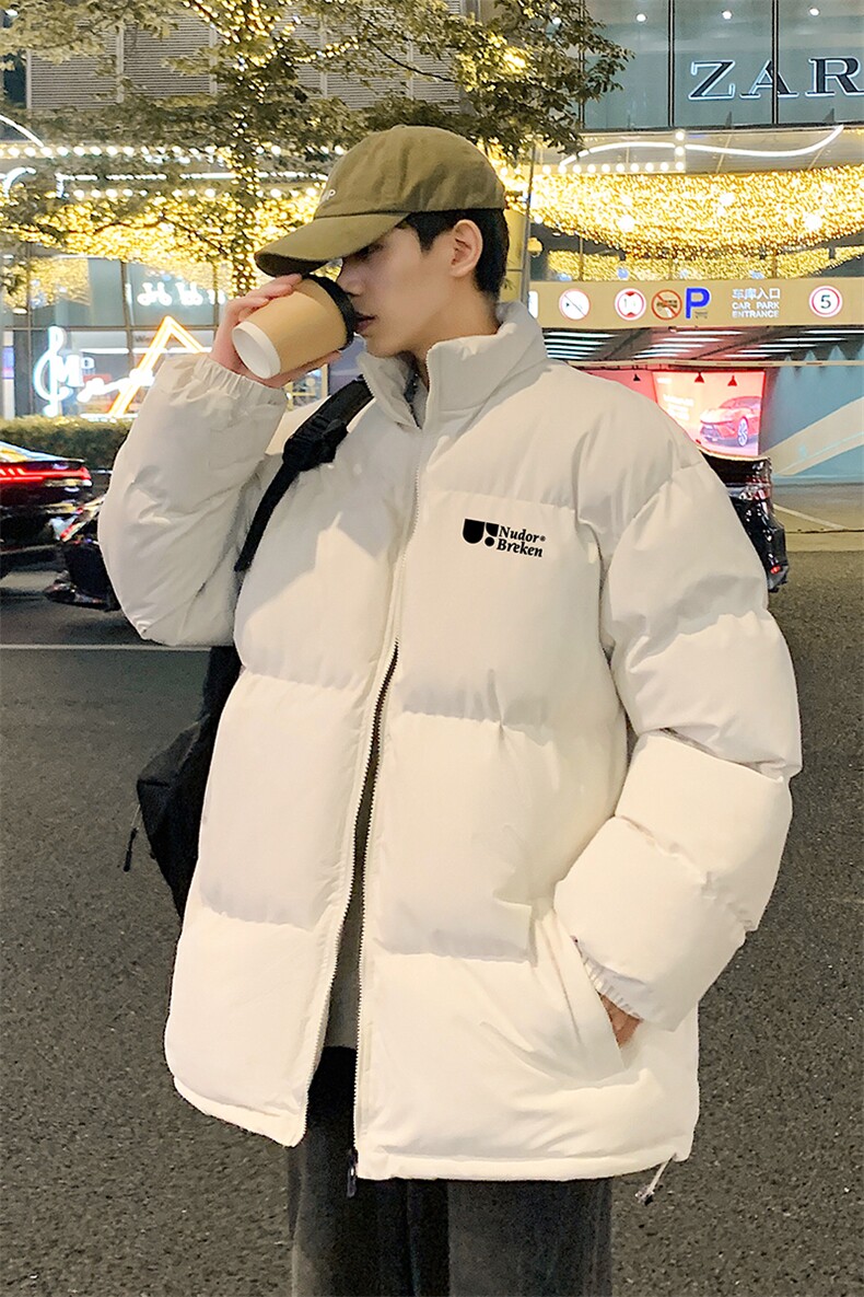 港风抖音直播得物高品质宽松面包服羽绒棉外套棉衣M1157P65,男装棉衣,电商C408(原B339-1)