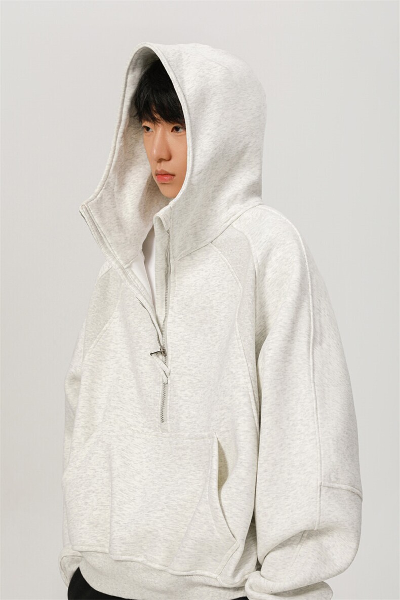 高品质cleanfit450g重磅套头版拉链卫衣外套TTTB17-特P78控128,男装卫衣,星座1315