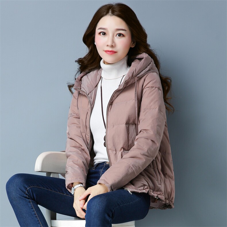 棉衣/棉服时尚气质韩版修身显瘦简约口袋甜美连帽2020年冬季,女装棉衣/棉服,丽影随形