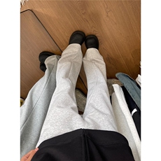 cleanfit微喇卫裤男潮牌休闲百搭直筒灰色运动痞帅长裤子XK76，男装休闲裤，星座1116A（原606A-3）