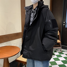 冬季新款连帽冲锋棉衣潮流宽松加厚保暖登山服棉衣外套，男装棉衣，星座410-6（原星座1304-1）
