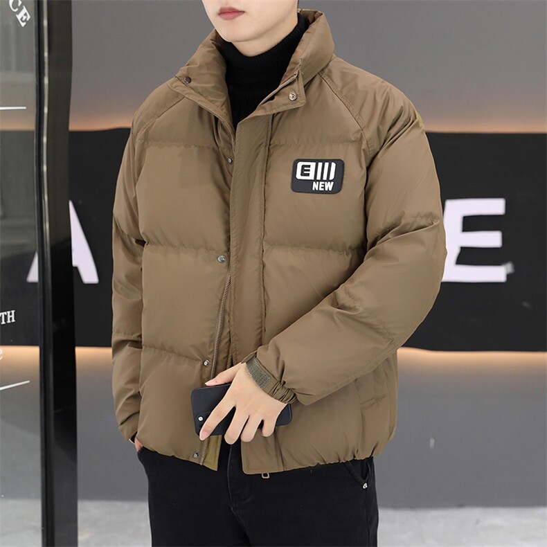 冬季加厚羽绒服男休闲时尚立领潮流白鸭绒羽绒服外套-M1055-P140,男装羽绒服,星座310B-3