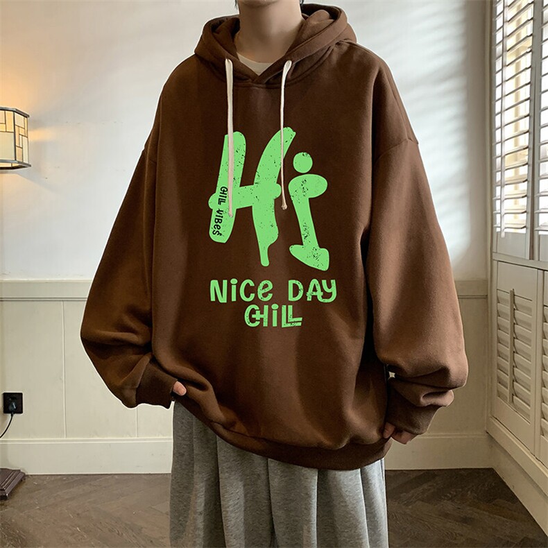 连帽卫衣男大码胖子帽衫大号运动服WY2418-P35,男装卫衣,电商A040