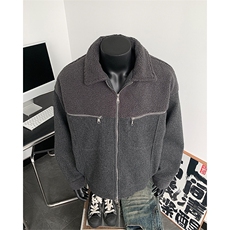 男装短款呢料呢子夹克外套2025冬季毛呢大衣XZ514-2-F8-P128，男装夹克，星座514-2(原B239)