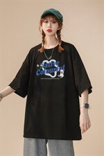 高点击中性风短袖t恤男怪味夏季宽松半袖416B-1-DT206-P25限39，男装T恤，星座416B-1